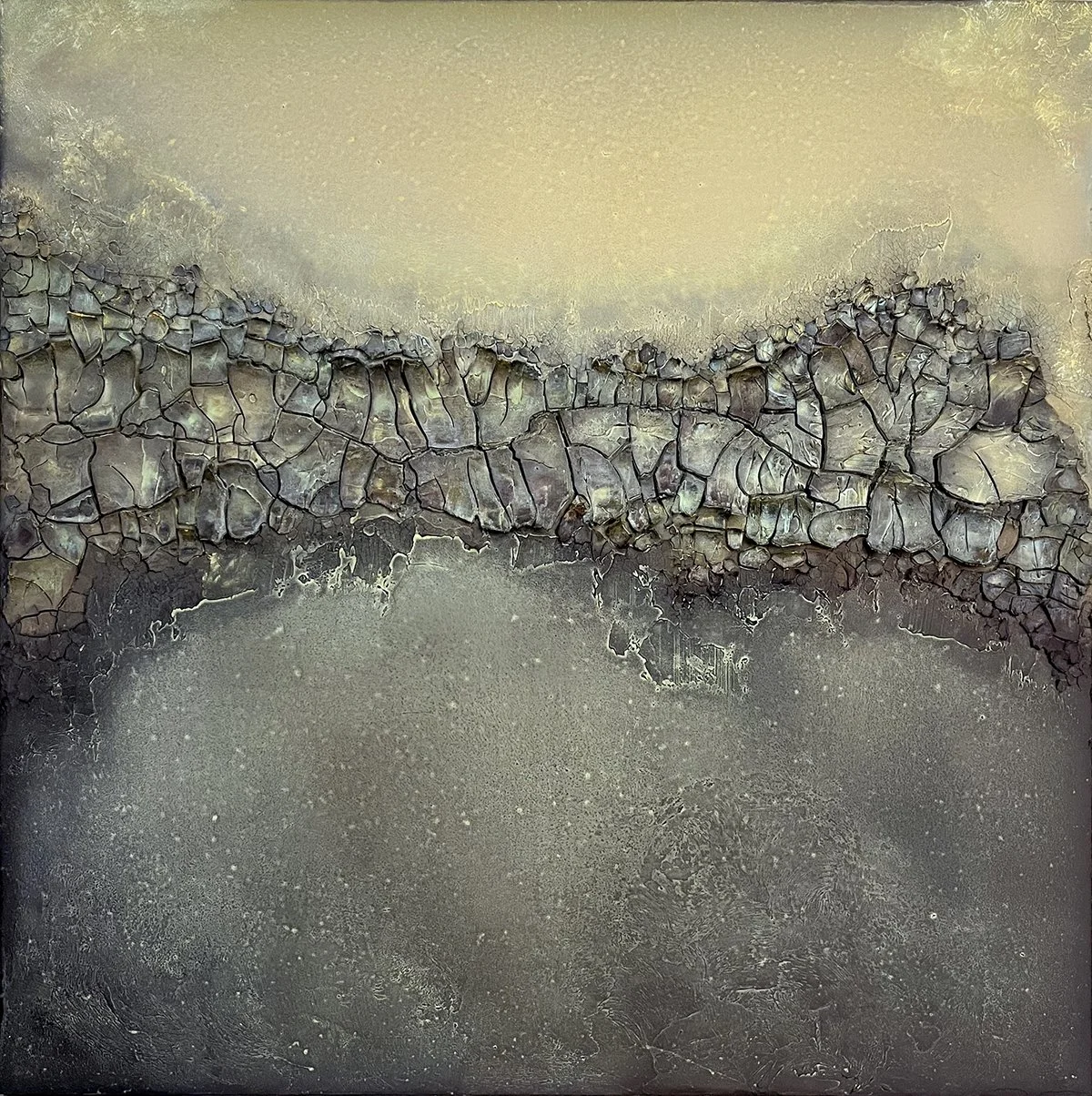  Barren Rhyme 40” x 40” Plaster, acrylic, oil $3400   