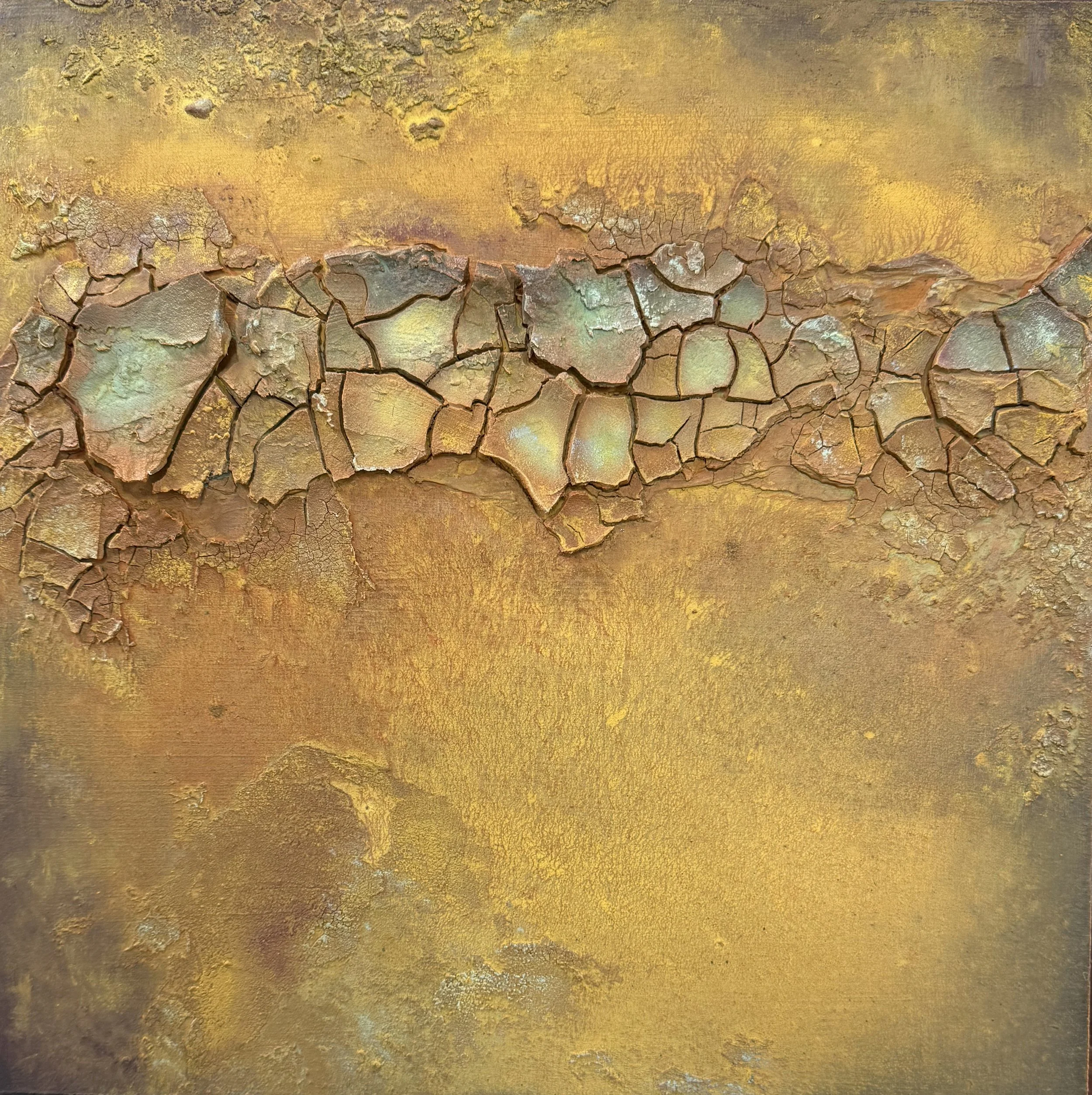  Autumn Tumbling 14” x 14” Private Collection, Florida 