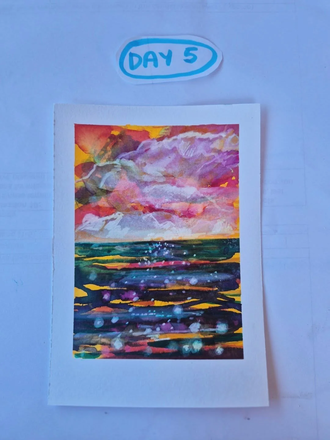 Day 5 of 31 days of Creative Practise

All pieces are A5 or 14.8 x 21 cm in size and will be available at the end of the 31 days to purchase.

31daysofcreativepractice 31daysofcreativepractice2026  #ecolineink #royaltalensau