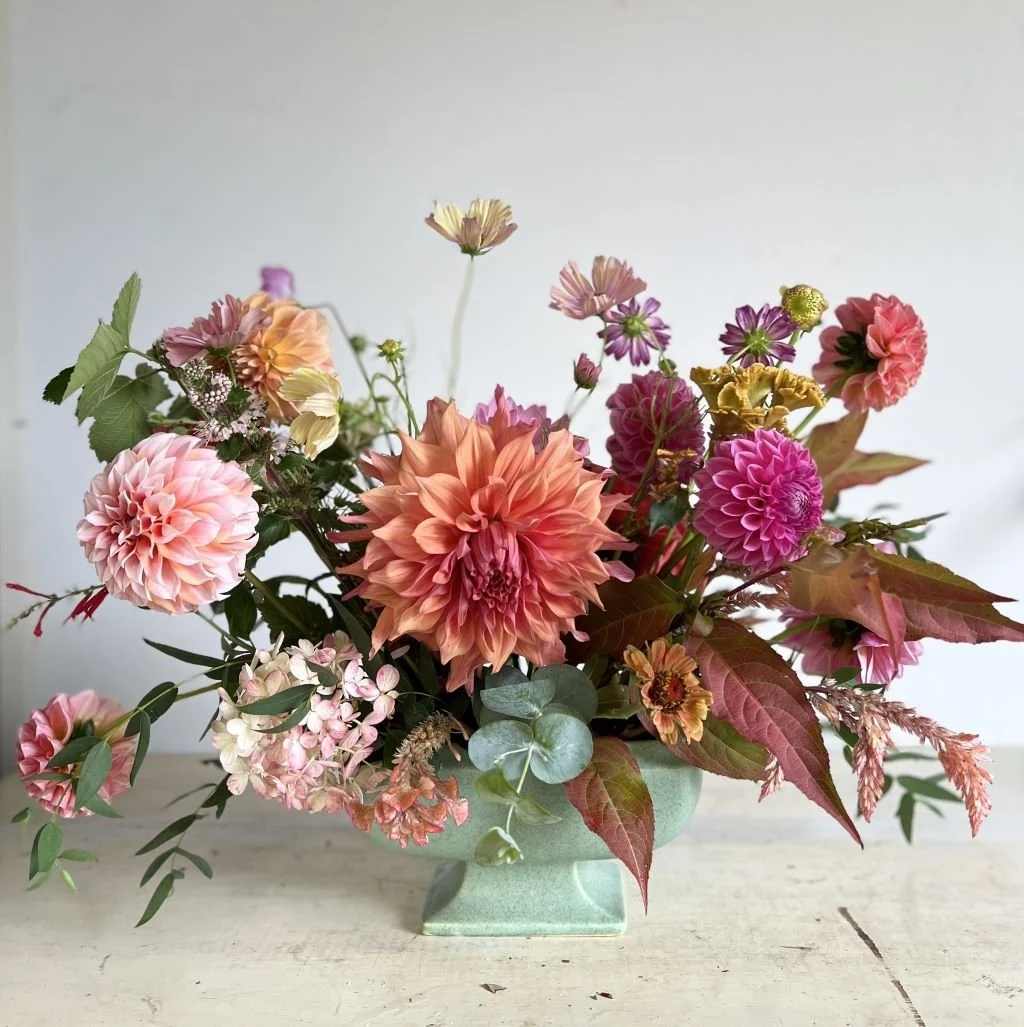 Fall Flower Arrangement Workshop at Potomac River Interiors