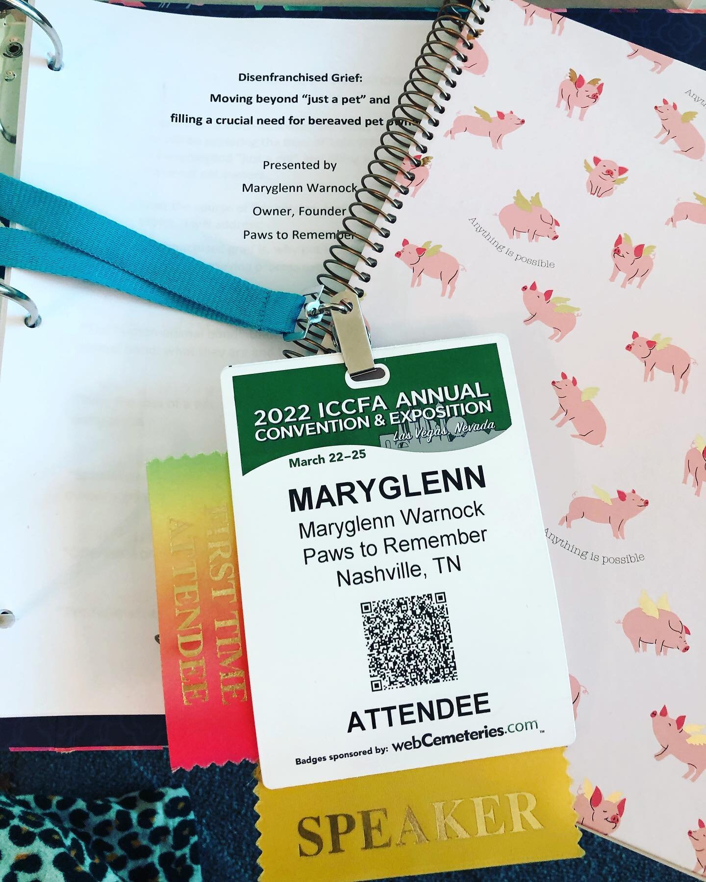 I am absolutely honored and thrilled to be presenting to the international Cemetery Cremation and Funeral Association today on the topic of Disenfranchised Grief: Moving Beyond &ldquo;just a pet&rdquo; and filling a crucial need for pet owners. I do 