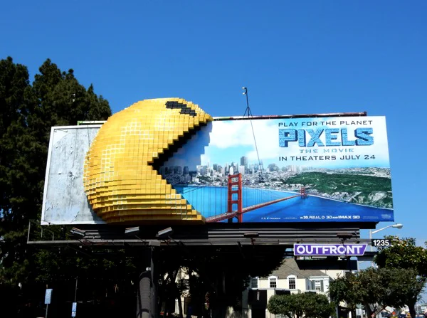 Pixels PacMan 3D billboard.jpg