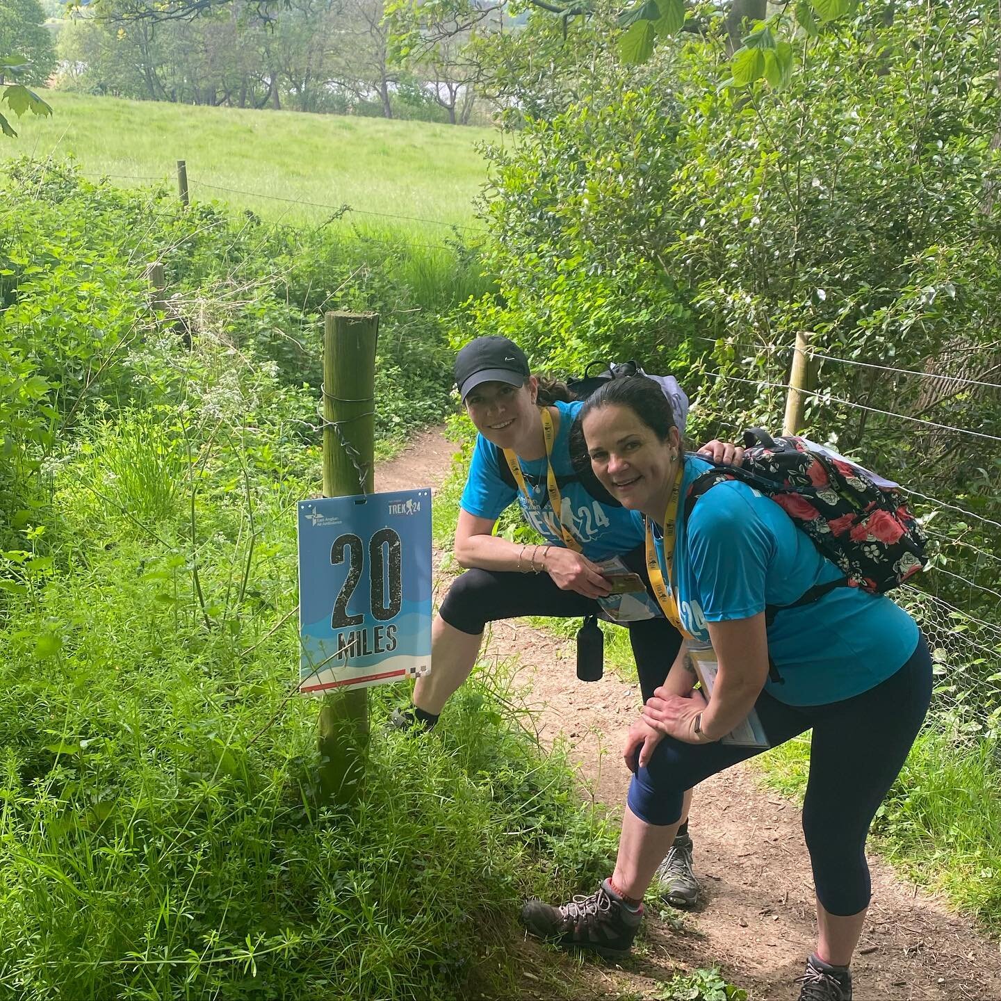On Saturday I took part in my second 24mile walk in aid of @eastangliairamb from Reedham Ferry on the Norfolk Broads to Whitlingham Country Park in Norwich. It was another beautiful day in the fun company of my friend Amanda. If you would would like 