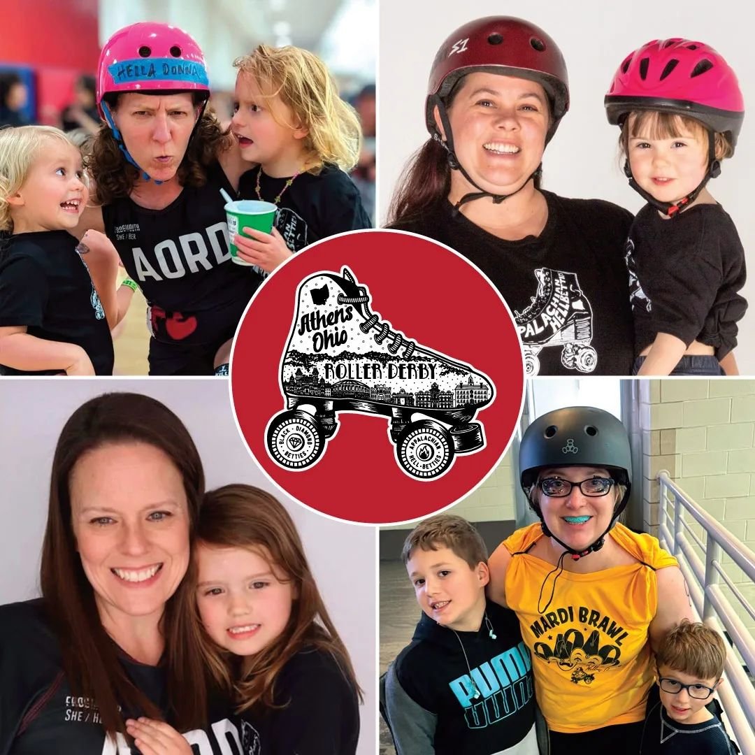 Happy Mothers day to everyone from Athens Ohio Roller Derby! Many of our skaters are moms which is really cool!!! Have the best day!

#happymothersday #rollerderby #rollerskates #momswhoskate #derby #holiday #mothersday