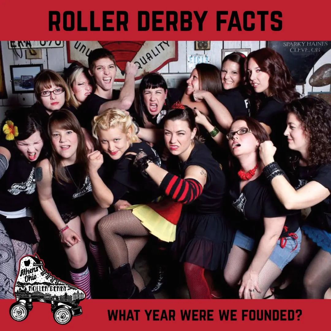 What year was Athens Ohio Roller Derby (Appalachian Hell Betties) founded?