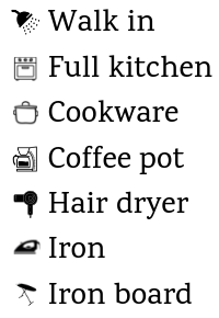 CLICK TO View all amenities