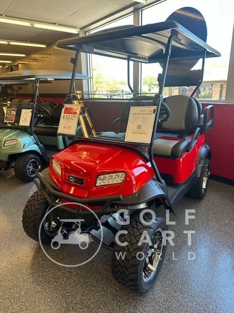 2026 Club Car Onward Lifted Gas Rally Red