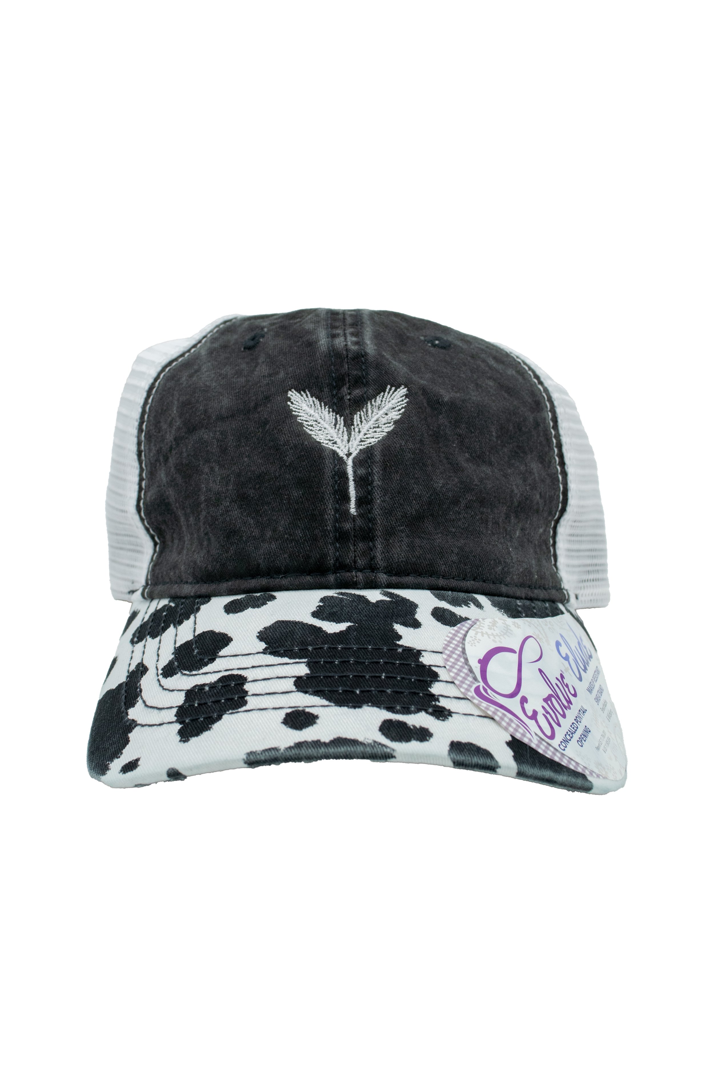 Women's Cow Print Hat