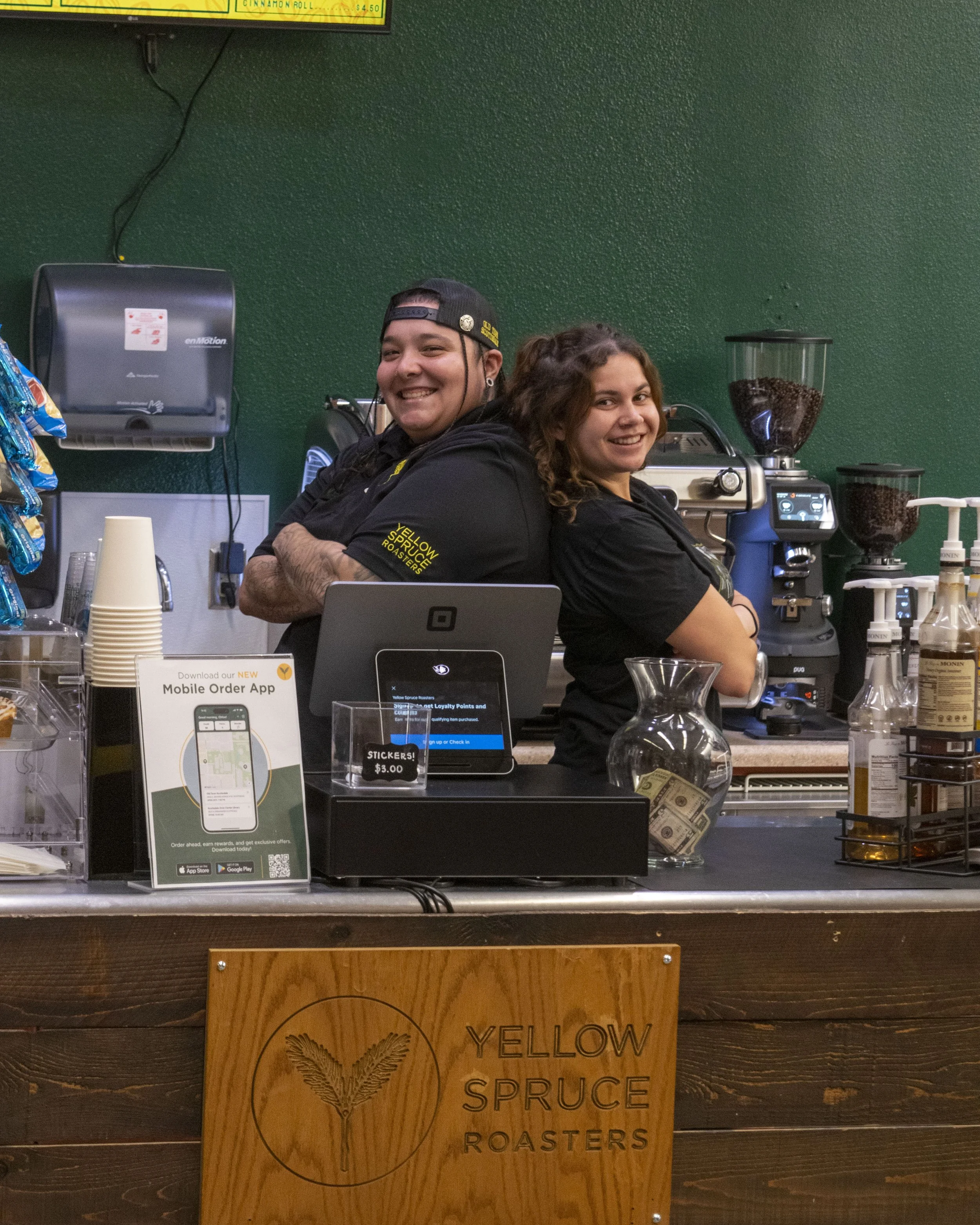 What makes Yellow Spruce coffee so special?