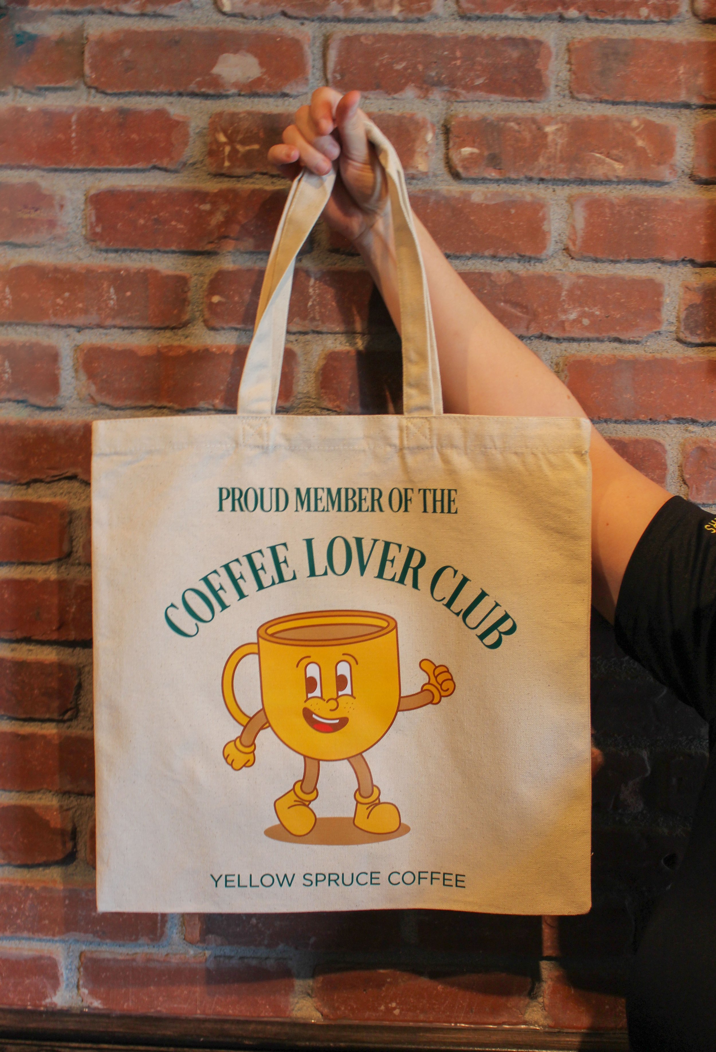 Coffee Club Tote Bag