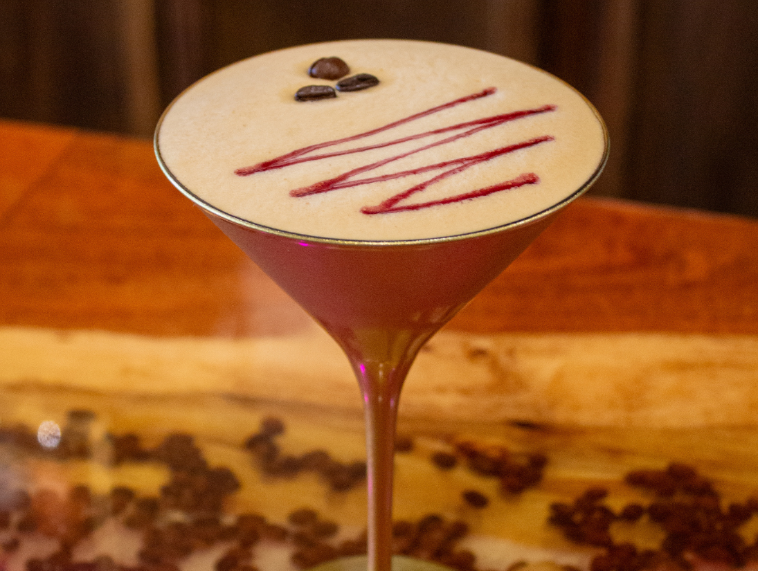 Spring specials menu espresso martini