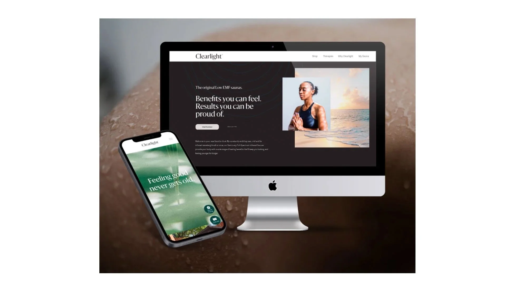  We wanted the entire journey to feel clear and organic, from the moment of purchase to the first sauna session. No friction, no confusion, no stress, just a seamless transition into ritual. Because the path to feeling better should feel as calm as t