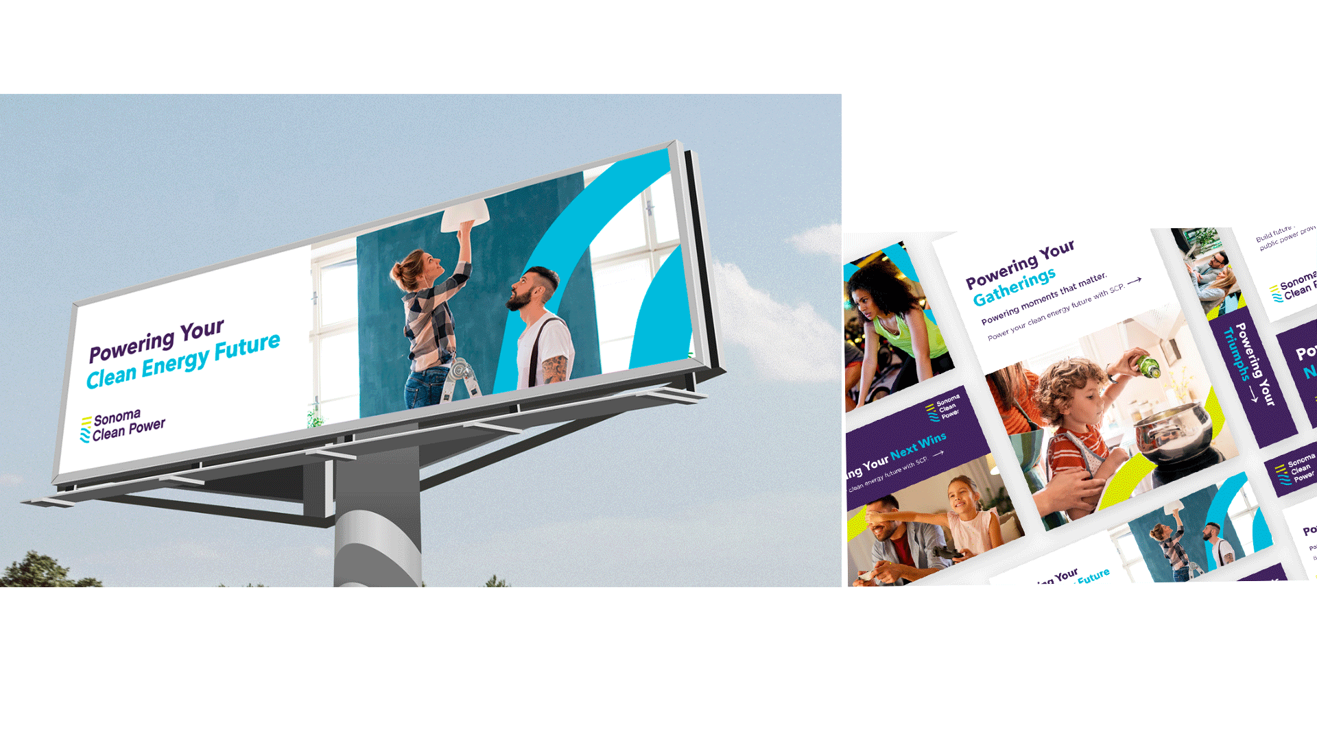  SCP’s clean energy powers the moments that make everyday life feel meaningful—from home-cooked meals and family game nights to the holiday lights that become a child’s favorite traditions. We captured these moments in a series of digital, print, and