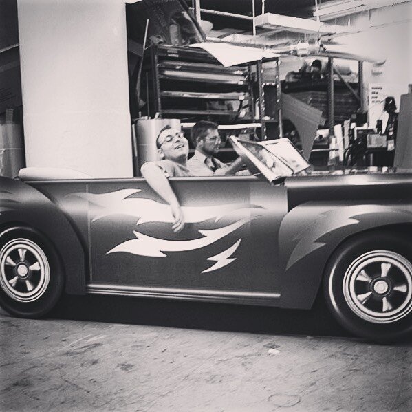 #tbt + #rip - the driver was a mentor
.
.
.
#greaselightning #designstudio