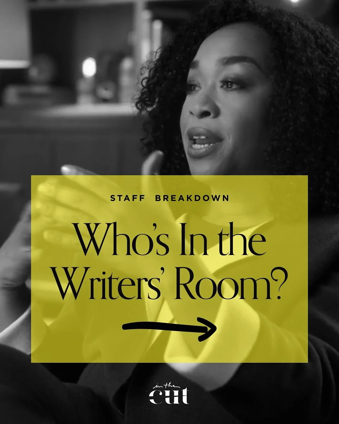 More in our Who’s in the Writers Room series! Now we’ve made it to the mid-level writers: co-producer, producer, and supervising producer. With each title change comes higher pay and higher expectations. You’re expected to know what