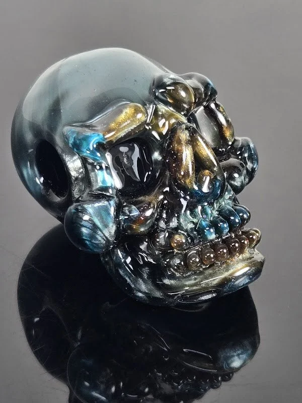 Carved Skull Pendant 5