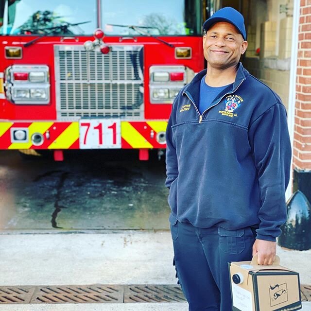 Some of you have asked that your coffee donations go to the first responders who are on call both day and night on our behalf. 💙  #thankful #firefightersrock #localsupportinglocal