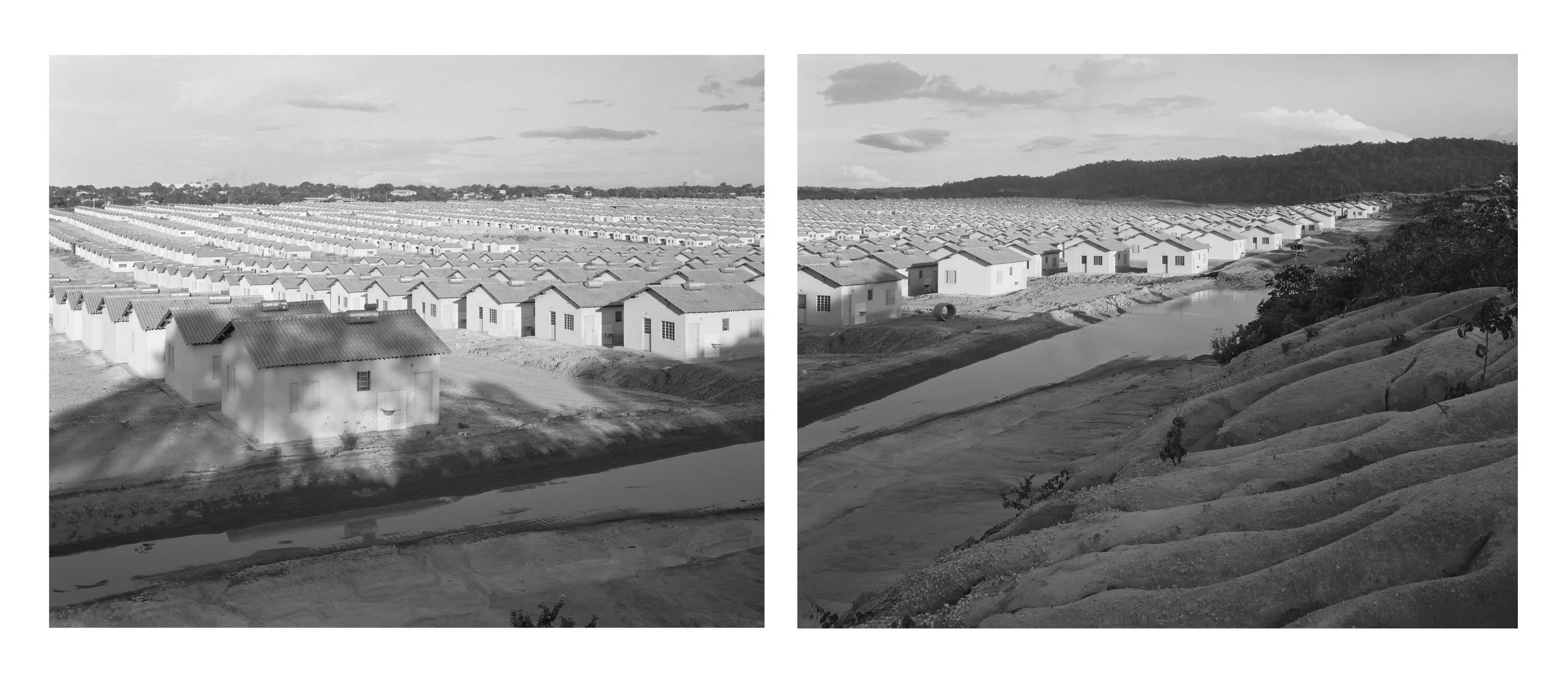Brazil’s multi-billion dollar Minha Casa, Minha Vida (My House, My Life) housing program at the confluence of the Tapajós and Amazon Rivers No. 1 & No.2, May, 2014, Santarém, Pará, Brazil. 2014/2018