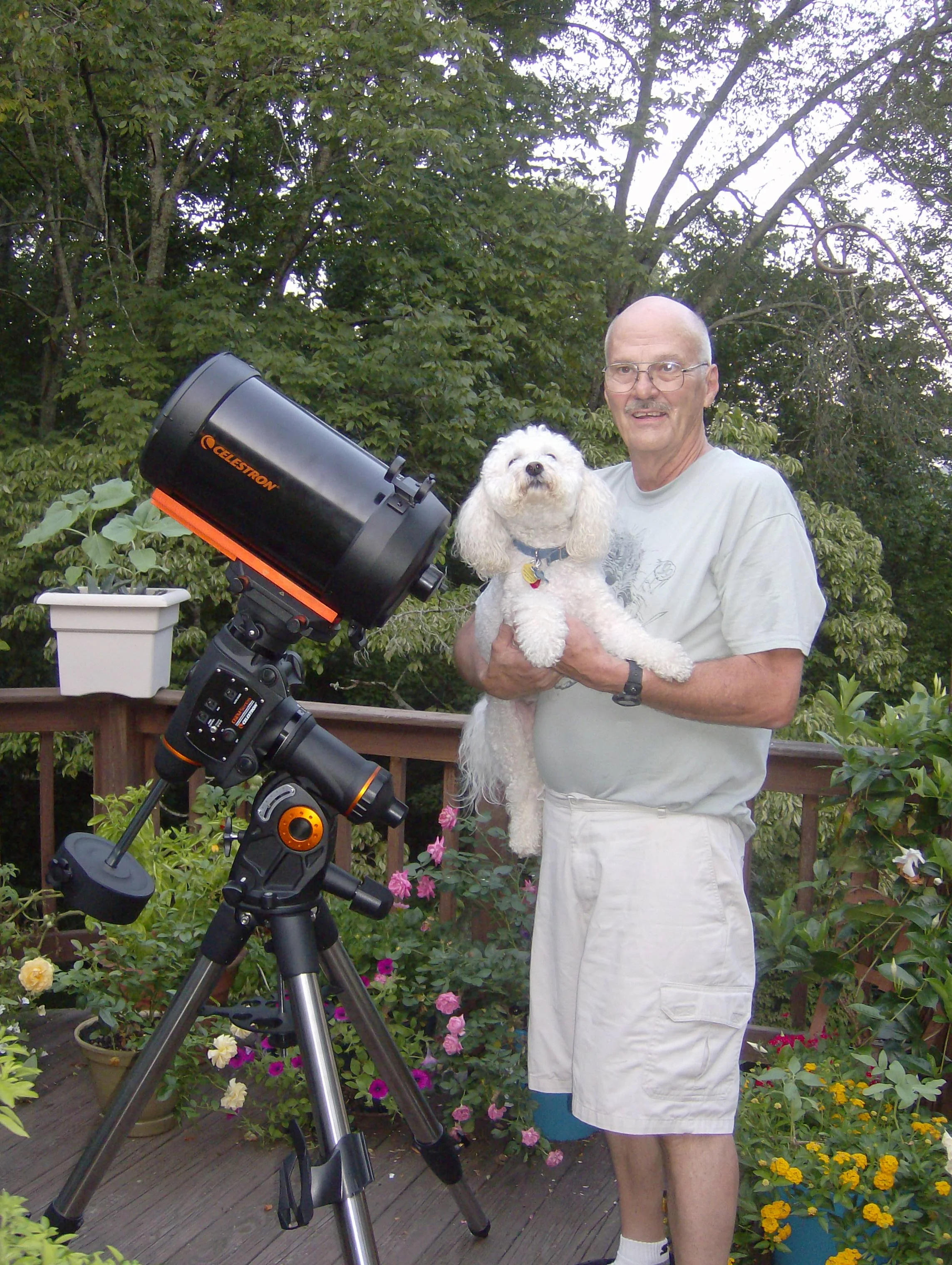 Dad Kirby Telescope morningside.JPG