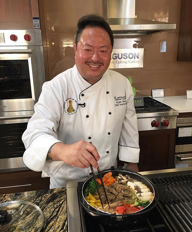 Stop by the Dining Tent at 2pm or 4pm for a cooking demo featuring Grant Sato. He will be preparing &ldquo;wanjacheon&rdquo; - mini ground beef and tofu patties with spicy dipping sauce. Enjoy free samples following the demonstration!