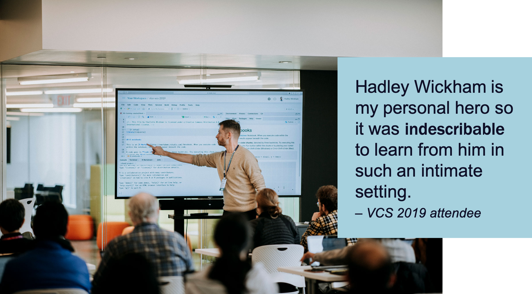Hadley Wickham Talks About ggplot2 and R