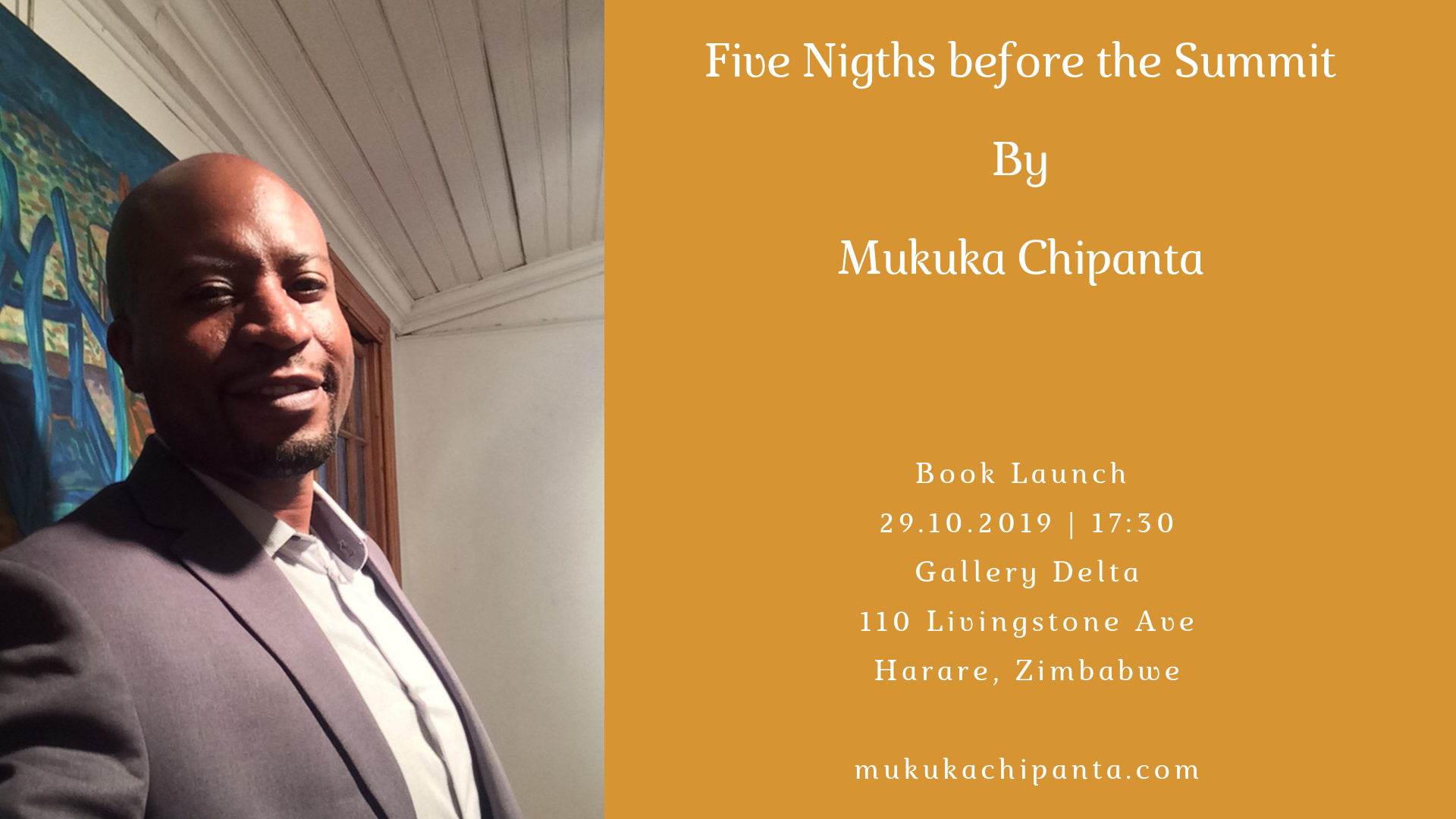 Launch of Five Nights Before The Summit (Harare, Zimbabwe)