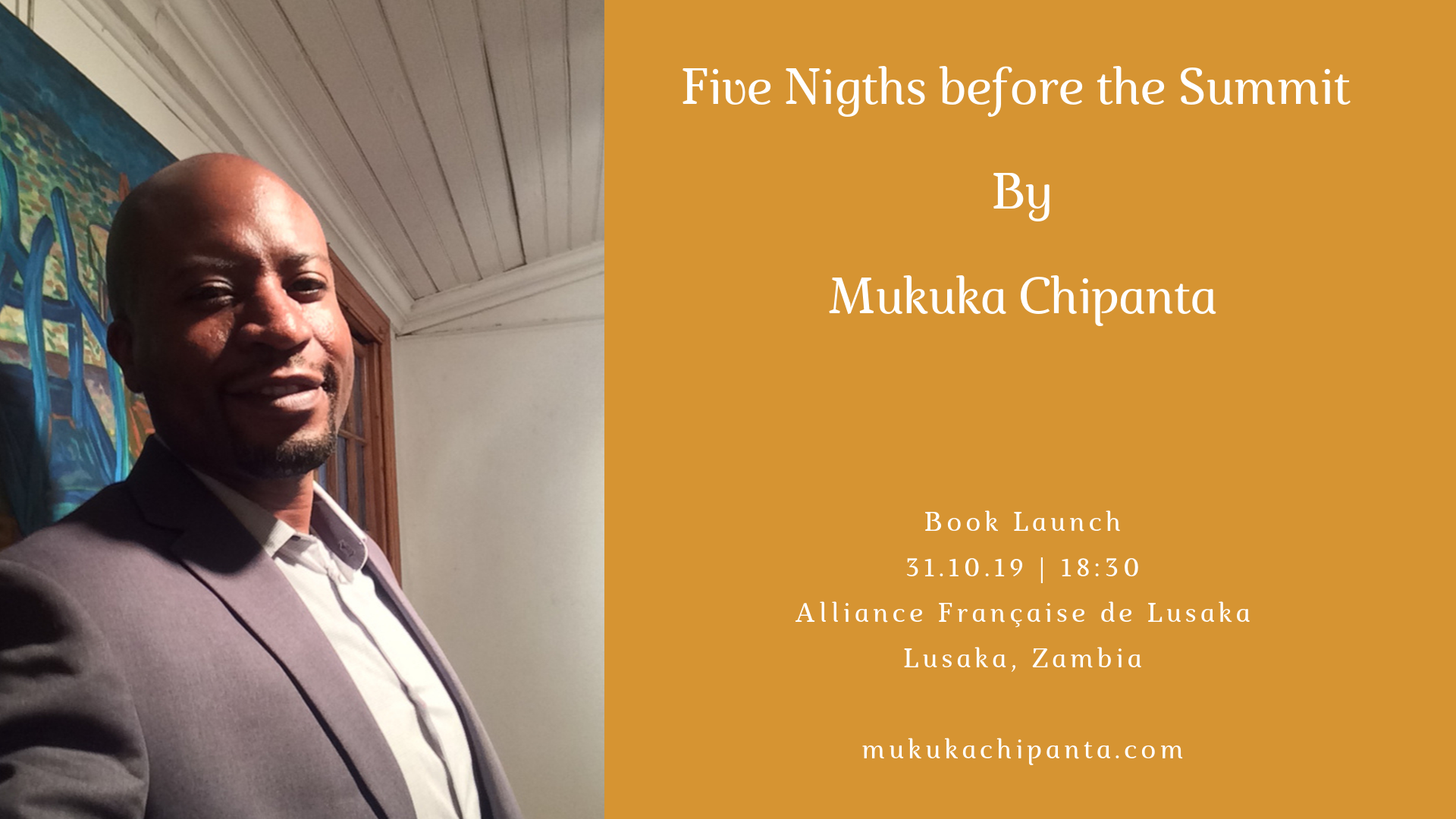 Launch of Five Nights Before The Summit (Lusaka, Zambia)