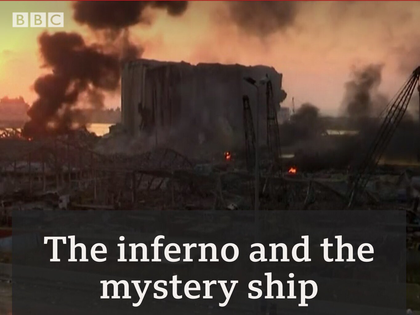    On 4 August, a massive blast devastated the Beirut port area. A huge store of ammonium nitrate in a warehouse is thought to have been the cause of the explosion. Who knew about the dangerous cargo and who is to blame?   