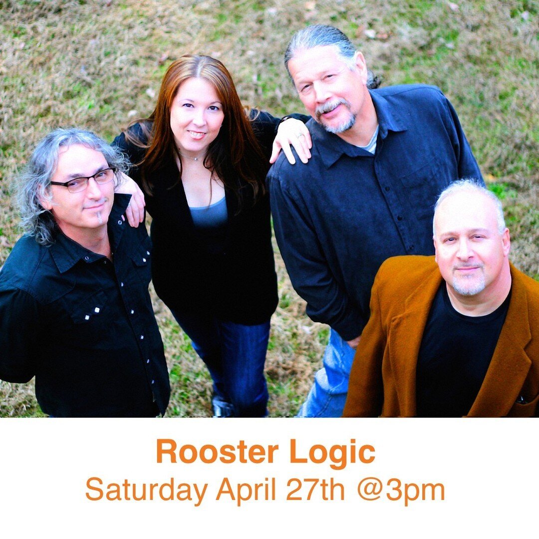 Our ears will have the pleasure of hearing @roosterlogic on Saturday April 27th  at 3pm for our Spring Makers Market! While perusing all the varied vendor's goods keep your ears open for their lovely sounds 🎸🤘🏻⁠
.⁠
.⁠
.⁠
#roosterlogic #calicostudi