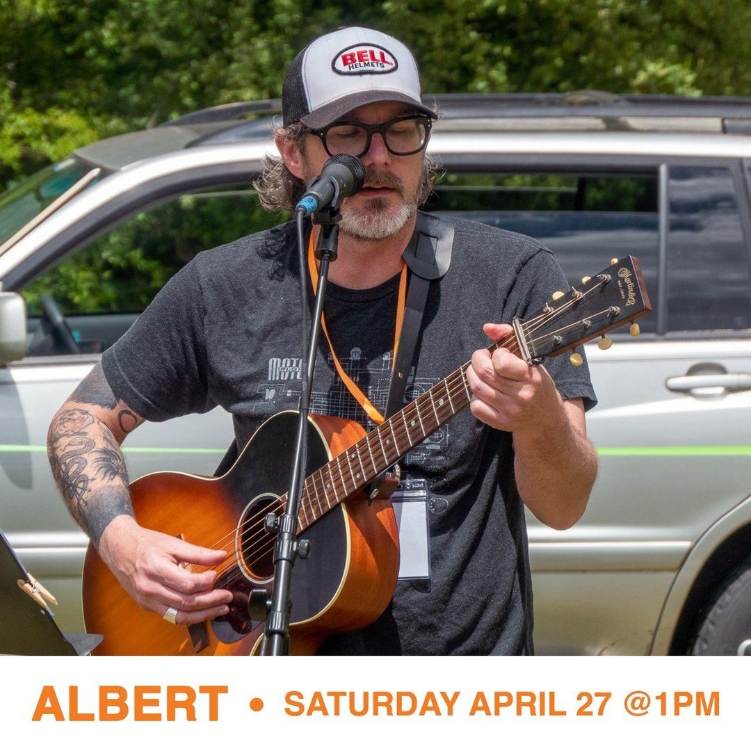 Join us for our spring Makers Market April 27-28 and among the many makers and vendors that will be present, there will be LIVE MUSIC! Albert will be playing from 1-3pm Saturday 4/27. 🎸🎶⁠
.⁠
.⁠
.⁠
#livemusic #makersmarket #calicomakersmarket #ncmak