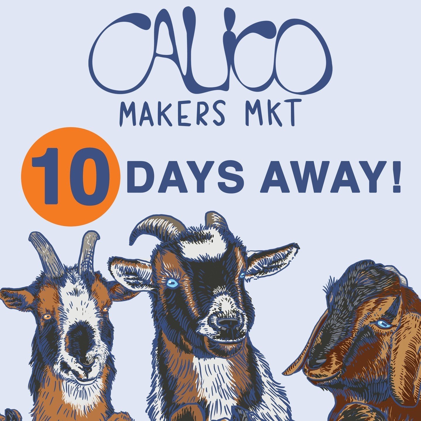 Its as the graphic says: 10 days until our spring makers market! We can't wait to see you all and spend time celebrating the arts together 🤩🎨✏️🎸🪡🖼️ ⁠
.⁠
.⁠
.⁠
#ncmakersmarket #makersmarket #ncartists #ncdesigner #livemusic #ncevents #chapelhille