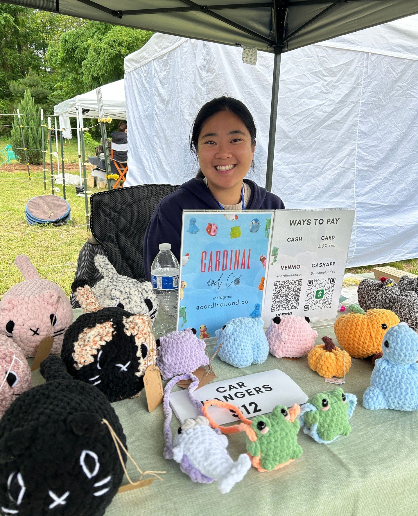 DAY 2 RECAP!!!🗣️⁠
⁠
This is gonna be broken down into two parts cause there were so many pictures from Sunday😮&zwj;💨We had a tremendous amount of fun with y'all wrapping up our 11th Calico Makers Market! Special thanks to @annievelez15 for leading