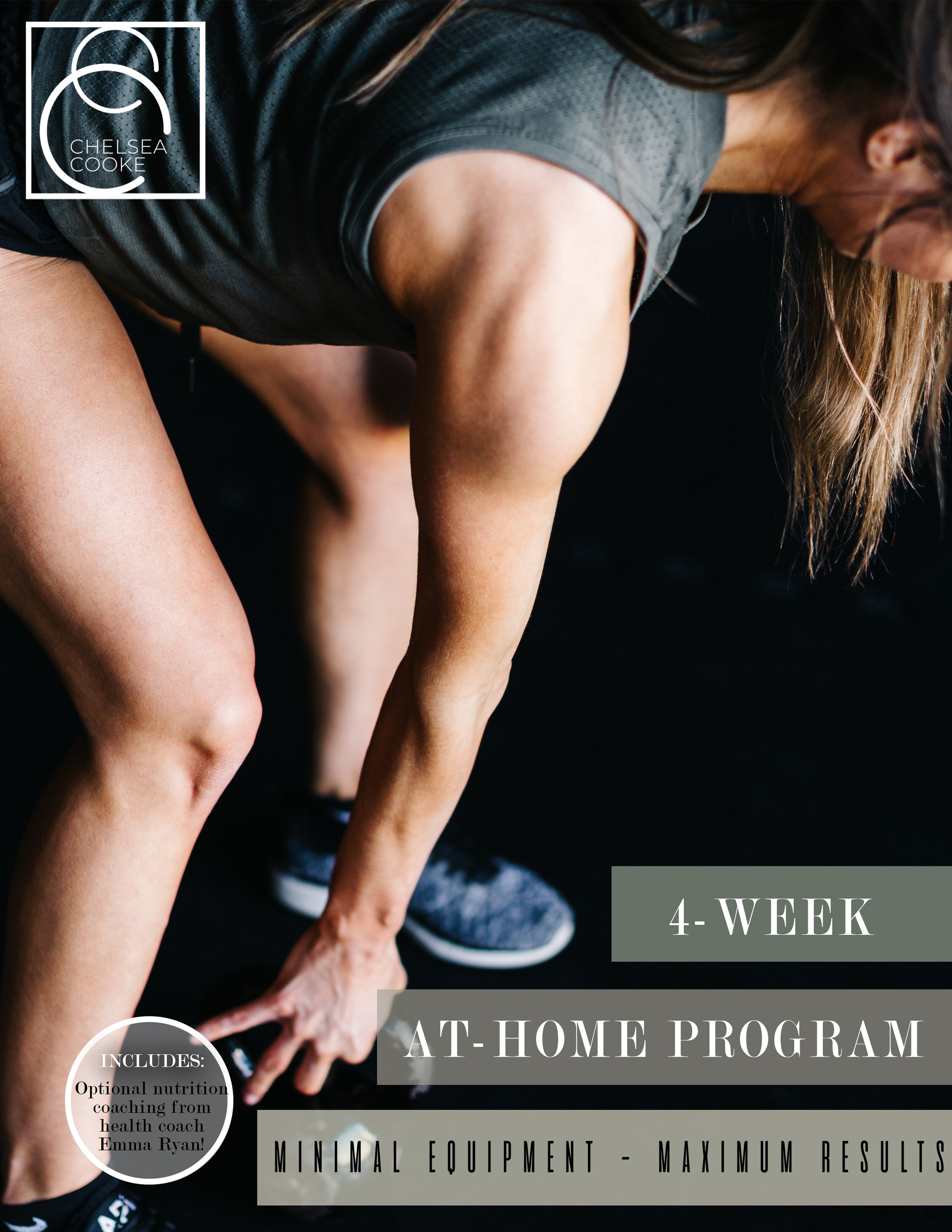 4-Week Minimal Equipment At-Home Program (with Coaching)