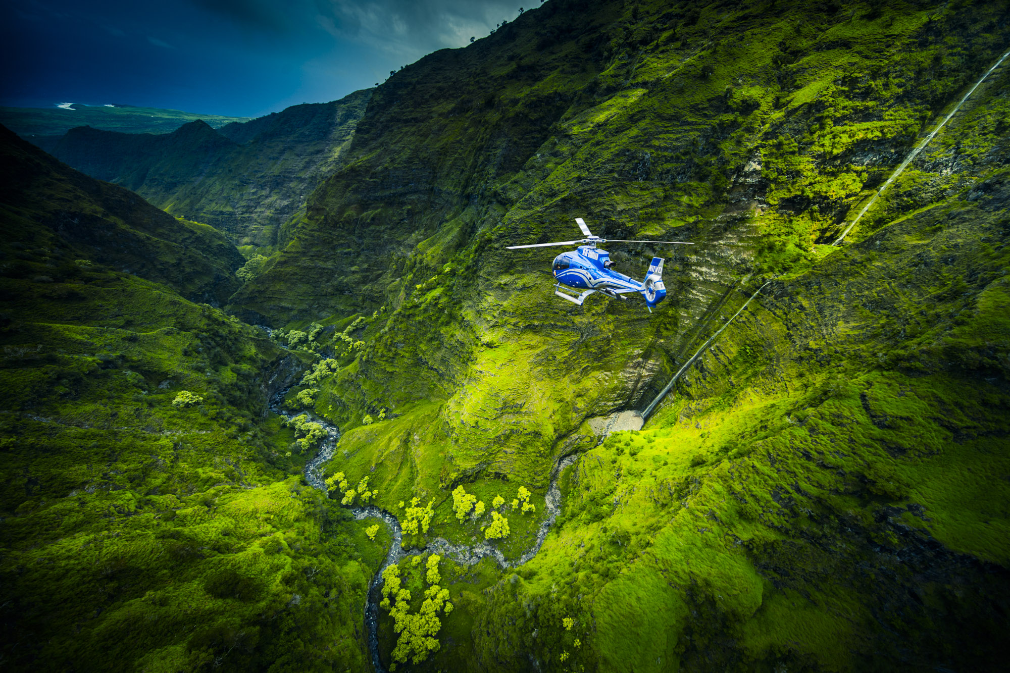 jurassic falls helicopter tour