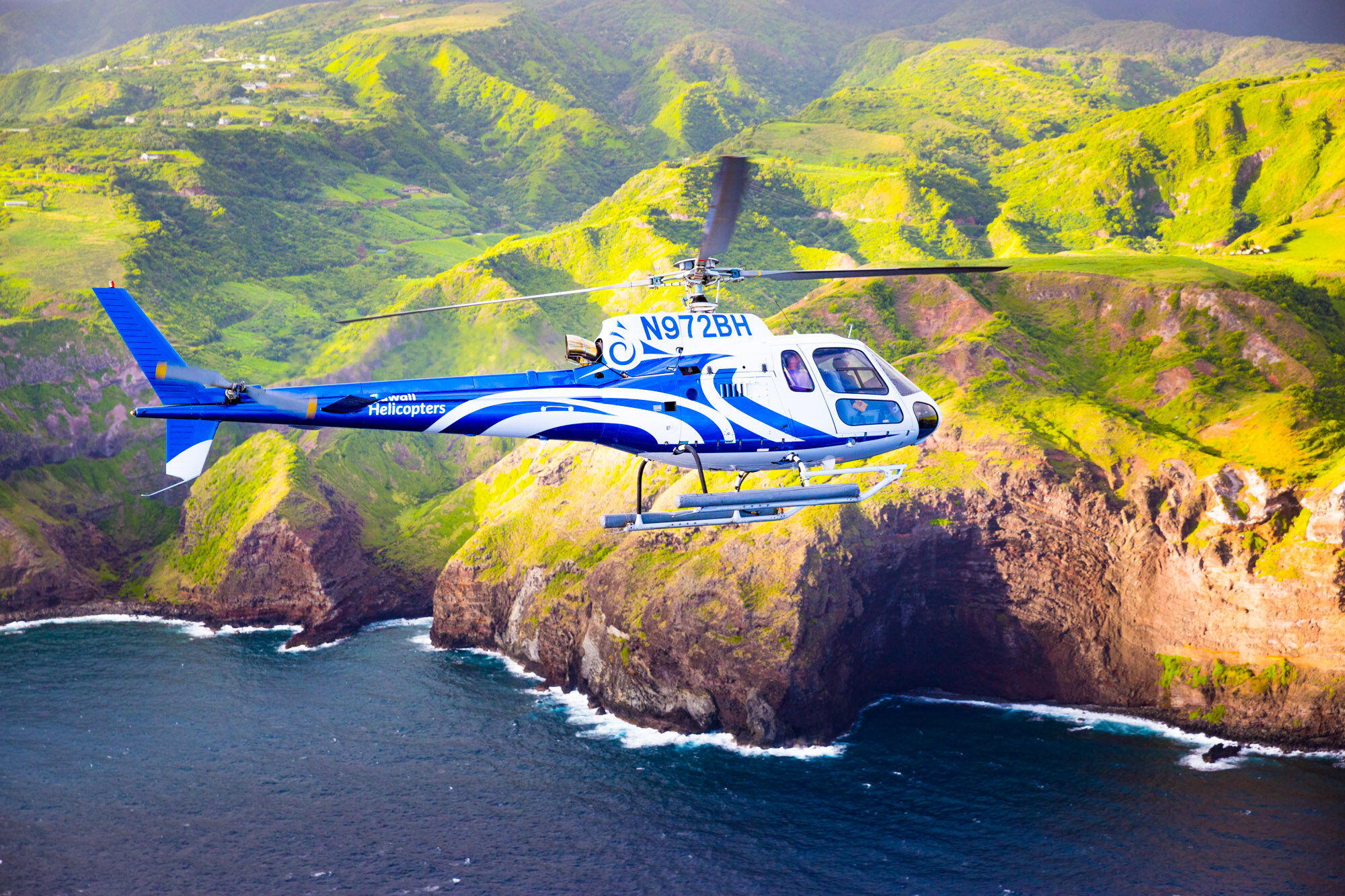 helicopter tours from maui