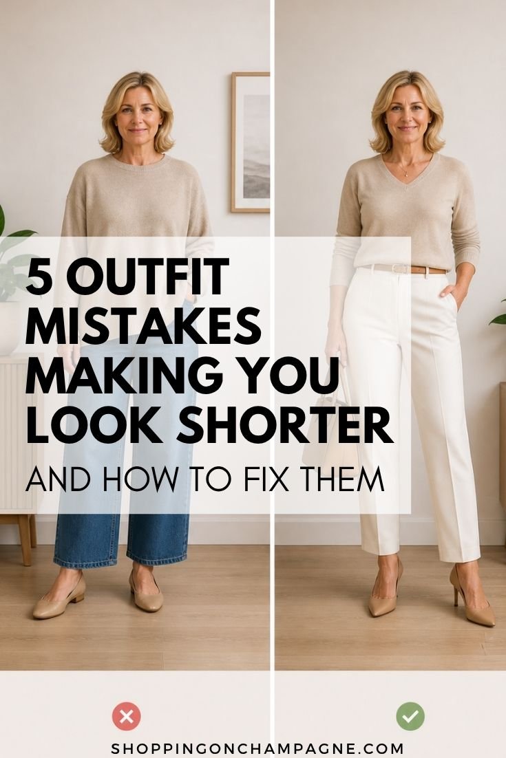 Style Mistakes Making You Look Shorter and How to Fix Them