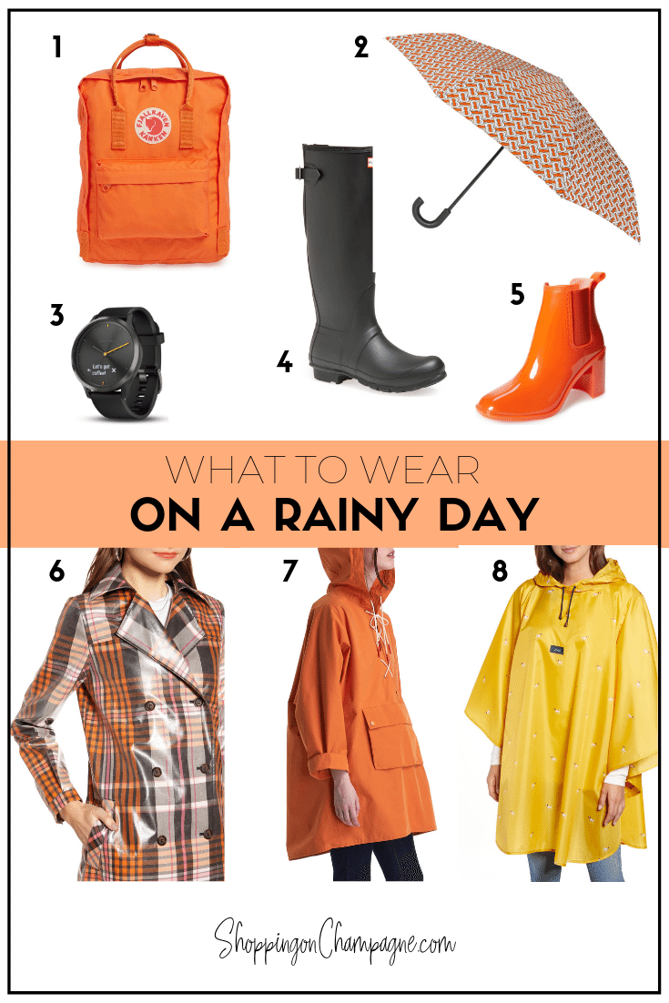 What to Wear on a Rainy Day