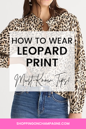 Sassy Ways to Wear the Leopard Print