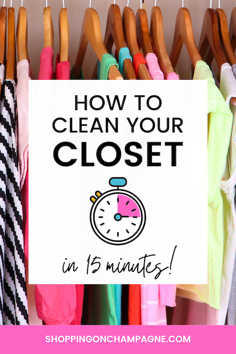 How to Clean Your Closet in 15 Minutes
