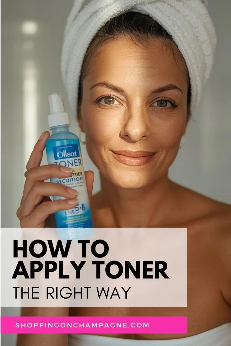 How to Apply Toner to Your Face