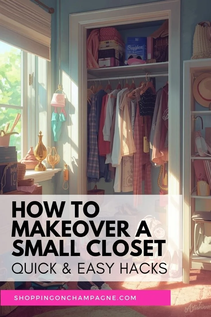 How to Makeover a Small Closet