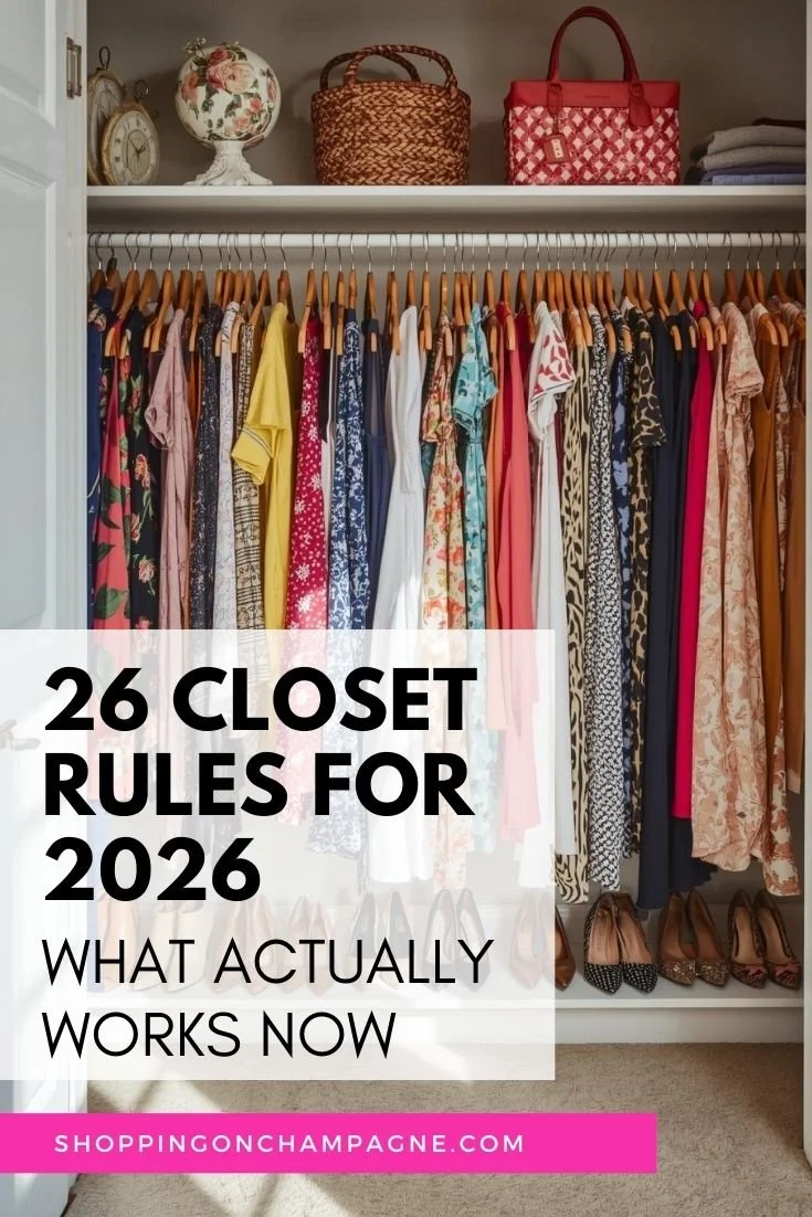 26 Closet Rules for 2026