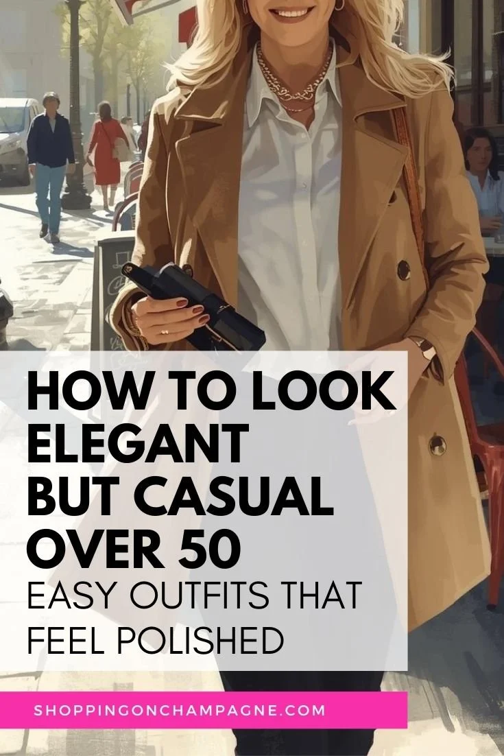 How to Look Elegant but Casual Over 50
