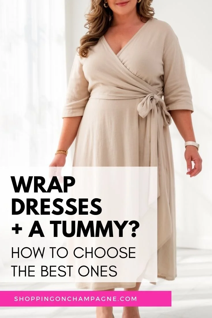 Wrap Dresses for Women with a Tummy (What Actually Works)