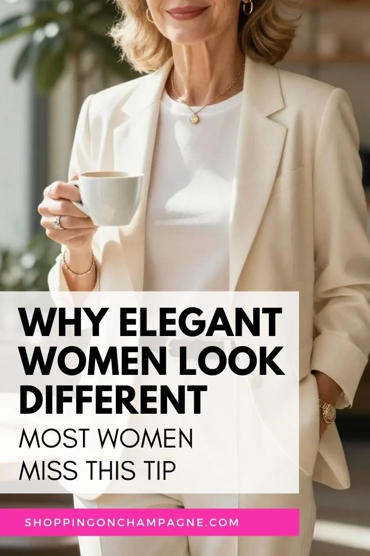 What Elegant Women Don't Overdo (And What They Do Instead)
