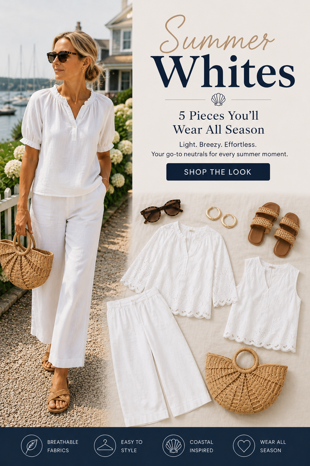 Summer Whites: 5 Pieces You’ll Wear All Season