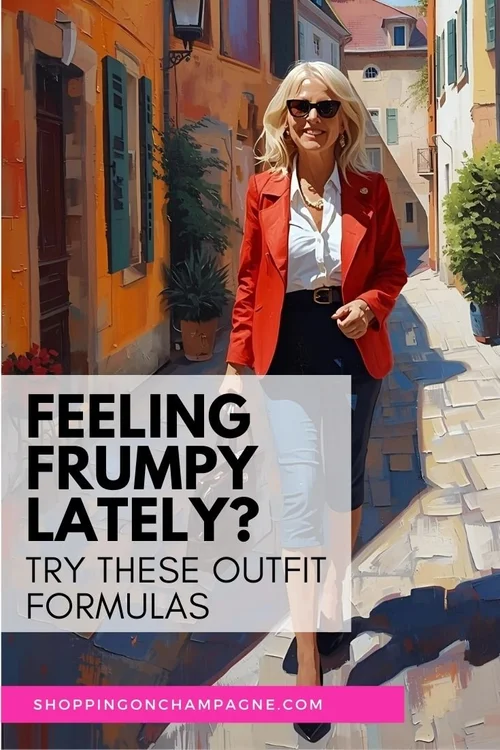 Frumpy Shopping What to Wear When You Feel Frumpy — Shopping on Champagne