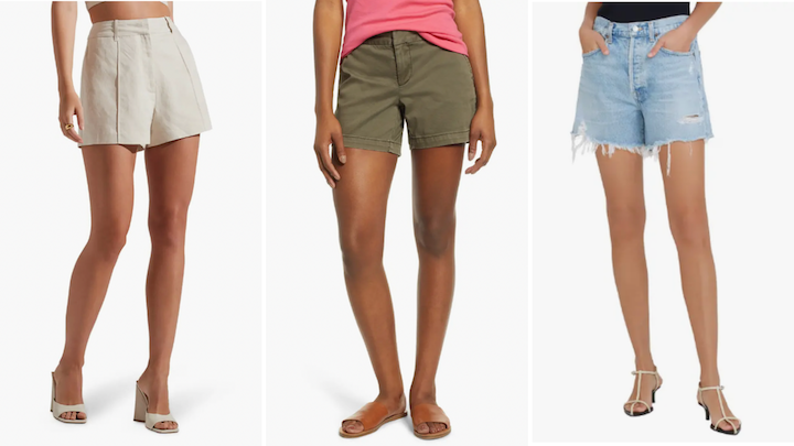 How to Choose the Best Shorts for Your Body Type — Shopping on Champagne, Nancy Queen