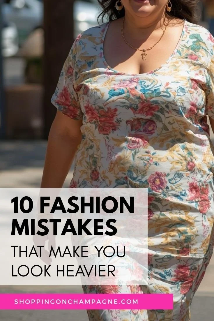 10 Fashion Mistakes that Make You Look Heavier