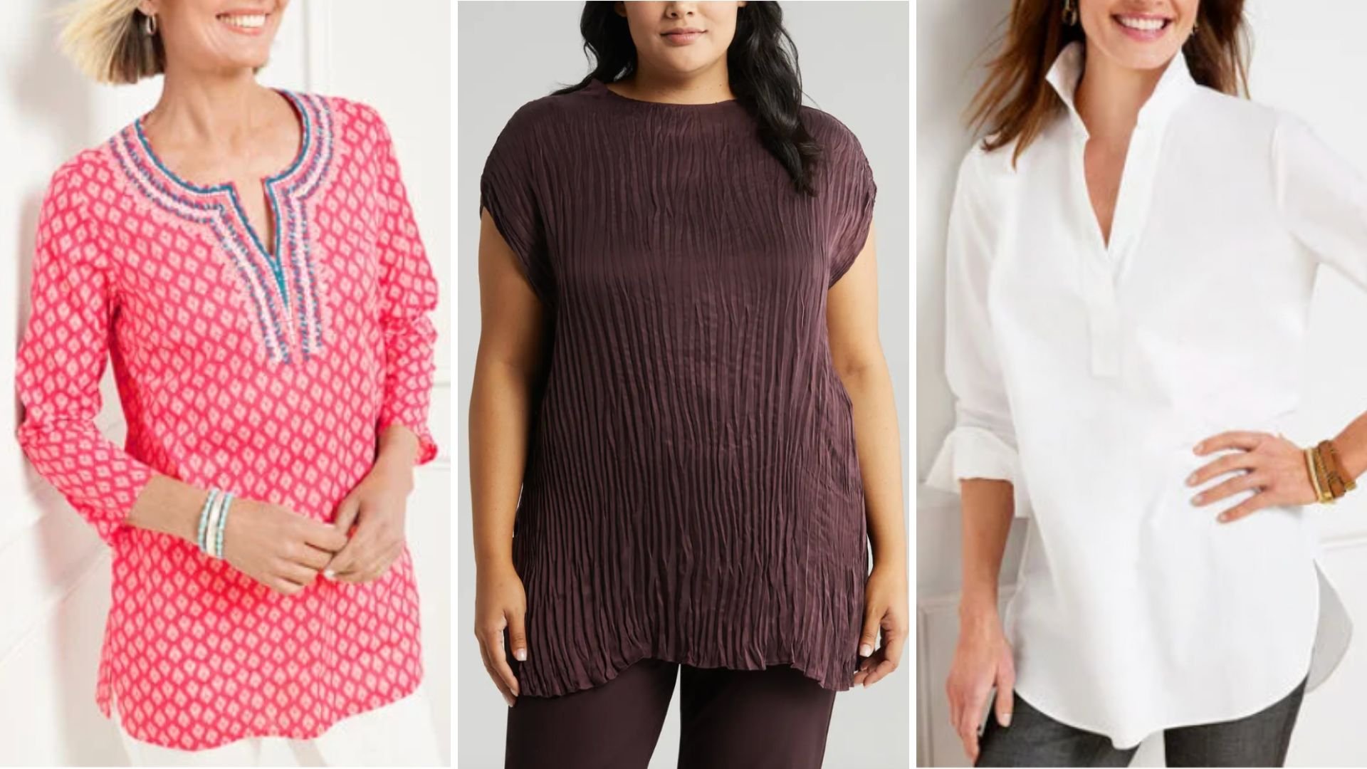 9 Tops to Hide a Tummy for Women Over 50 — Shopping on Champagne